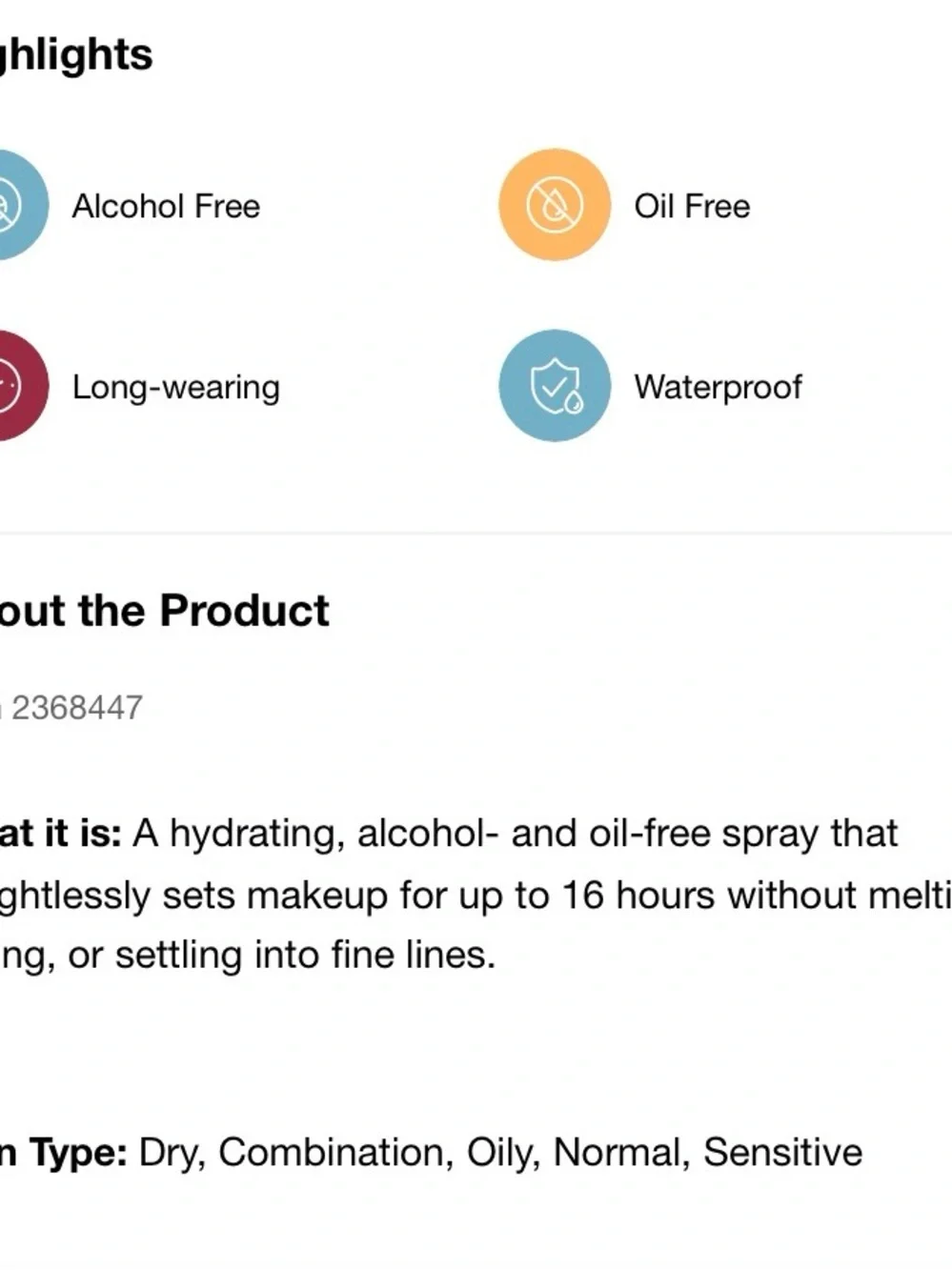 Charlotte Tilbury Airbrush Flawless Setting Spray - Rose Gold Cap